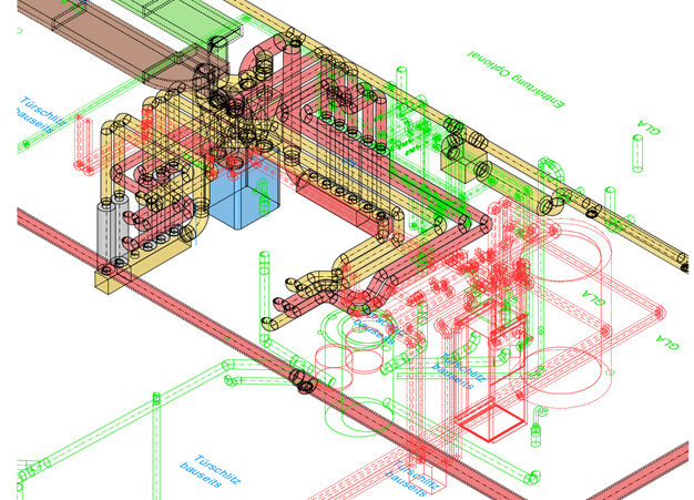 Gebäudetechnikplanung Detail