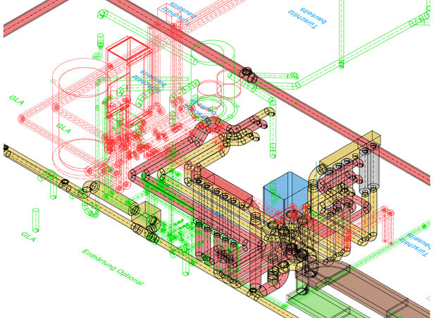 Gebäudetechnikplanung Detail