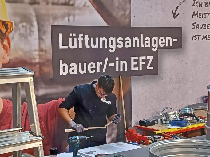 SwissSkills 2023 Lüftungsanlagenbauer